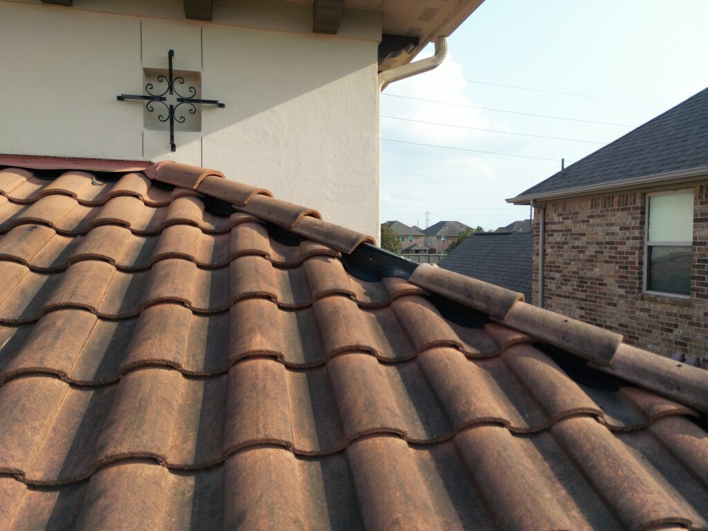 Katy roofing company tile roof inspection